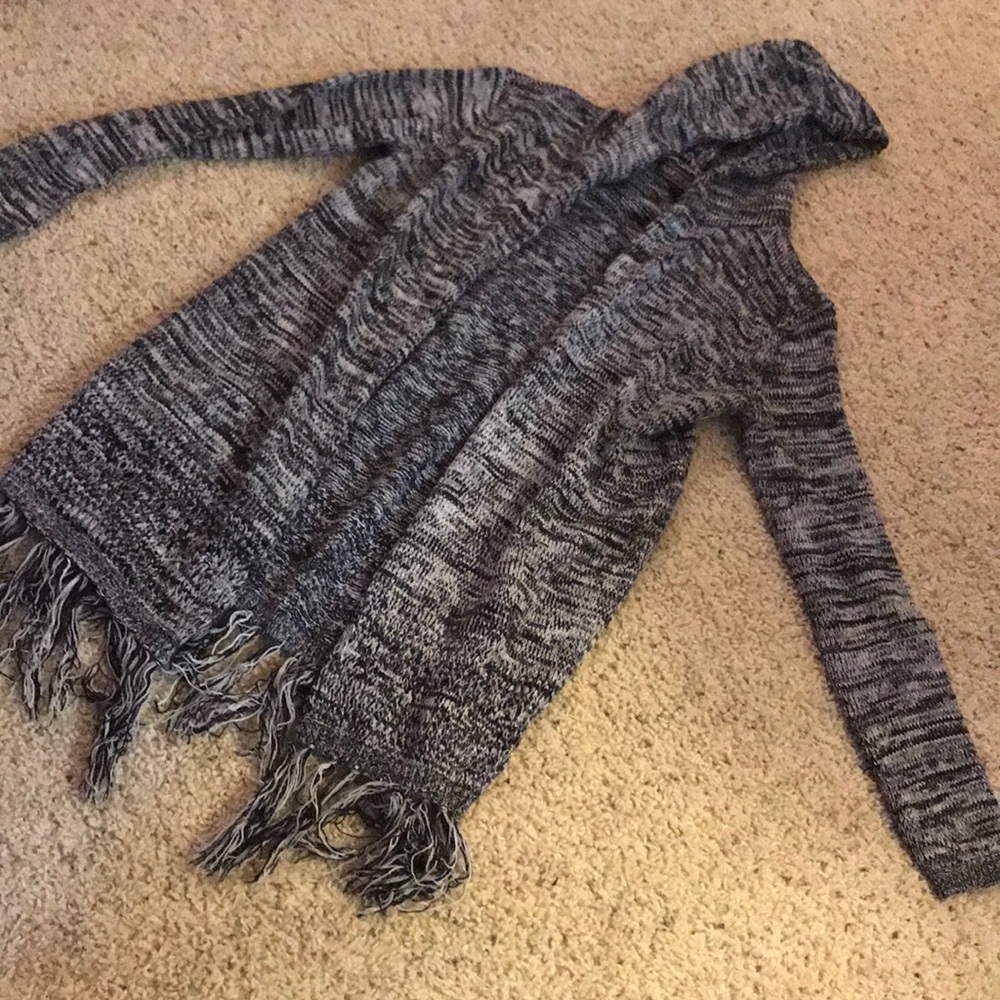 Hooded cardigan